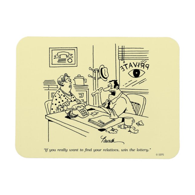 Íman Encontrando Relativos (Horizontal)