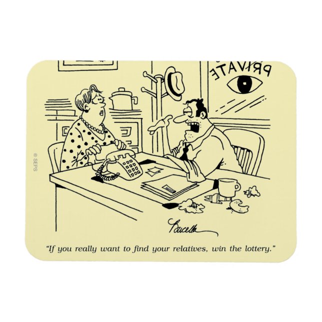 Íman Encontrando Relativos (Horizontal)