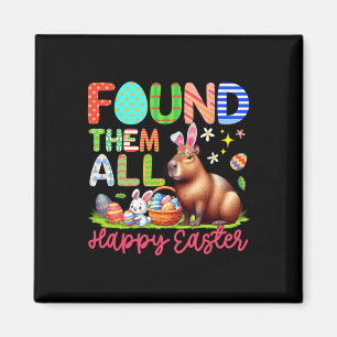 Íman Encontraram Todos Coelhinho da Páscoa Feliz Ovos C