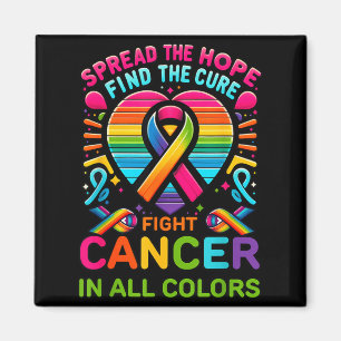 Íman Encontre Faixas de Luta Contra o Cancro em Todas e