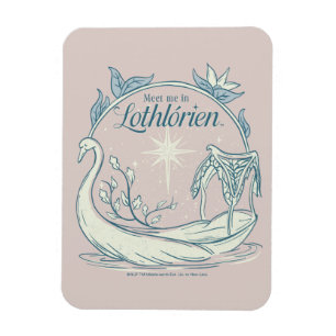 Íman Encontre-me em LOTHLORIEN™ - Barco Cisne