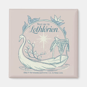 Íman Encontre-me em LOTHLORIEN™ - Barco Cisne