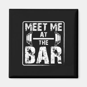Íman Encontre-Me No Bar Engraçado Trabalho De Elevação