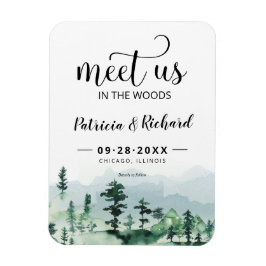Íman Encontre-nos Nos Bosques Casamento ao Ar Livre Sal