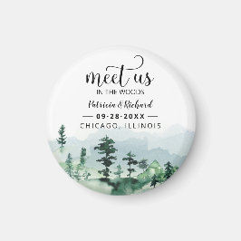 Íman Encontre-nos nos Bosques Casamento ao Ar Livre Sal