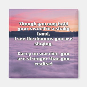 Íman Encorajamento à cotação positiva do Empath Warrior