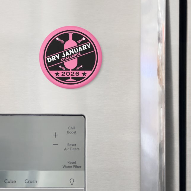Íman Encorajamento ao Desafio de Janeiro Seco (In Situ (Fridge))