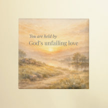 Encorajamento Cristão do Amor Infalível de Deus