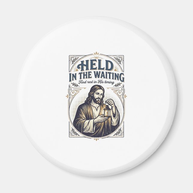 Íman Encorajamento Jesus Infertilidade Tentando Concebe (Frente)