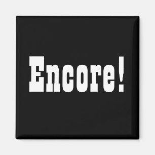 Íman Encore! Ímã quadrado