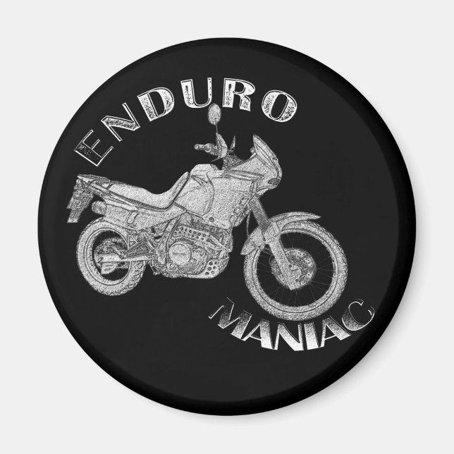 Íman Enduro Maniac - Biker (Frente)
