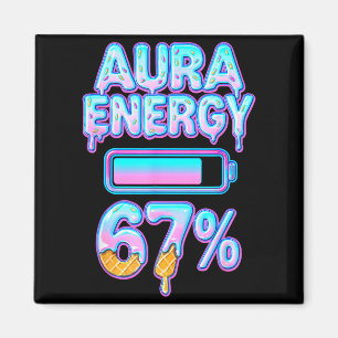 Íman Energia Aura 67 Meme Sorvete Gotejamento 6 7 Diver