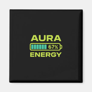 Íman Energia Aura 67 Por Cento Meme Seis Sete Agricultu