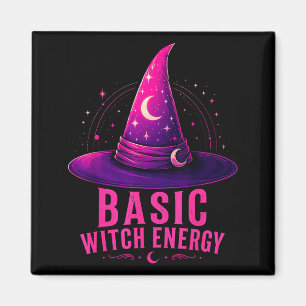 Íman Energia básica de bruxa design gráfico de hallowee