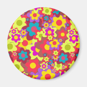 Íman Energia do ventilador 60s hippy