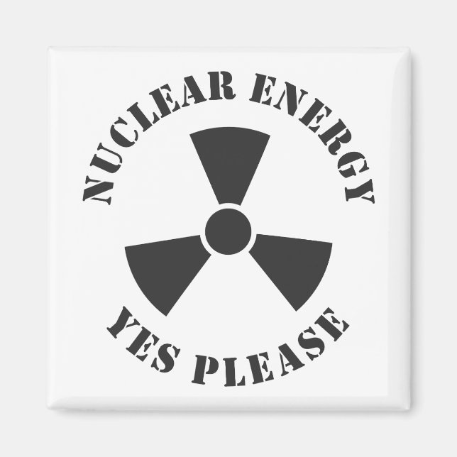 Íman Energia Nuclear, Sim, Por Favor, Convite À Energia (Frente)