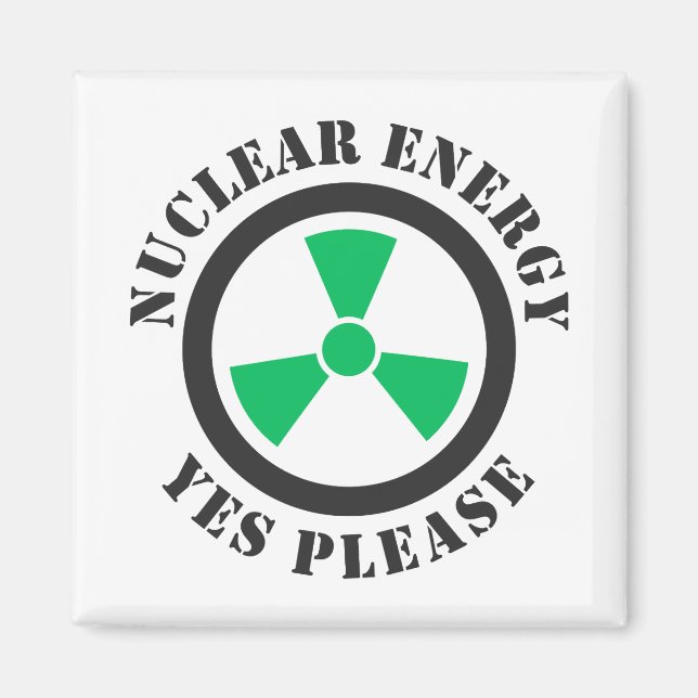 Íman Energia Nuclear, Sim, Por Favor, Convite À Energia (Frente)