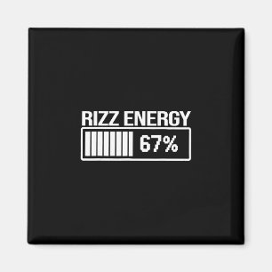 Íman Energia Rizz Em 67 Meme Divertido Seis Sete Geraçã