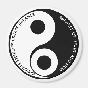 Íman Energias Opostas, Balança de Crio Yin Yang