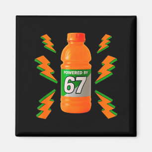 Íman Energizado Por 67 Aura Engraçado 6 7 Meme Seis Set