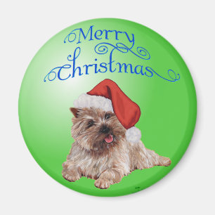 Íman Enfeites de Natal de Cairn Terrier