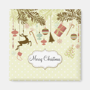 Íman Enfeites de natal Festivos e Diversão