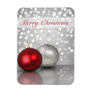 Íman Enfeites de natal Shimmery - ímã flexível