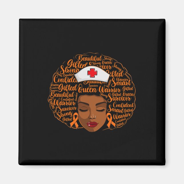 Íman Enfermagem da Consciência do Cancer Sanguíneo (Frente)