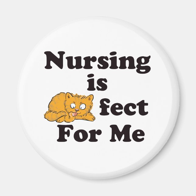 Íman Enfermagem é perfeita para mim (Frente)