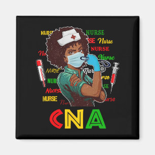 Íman Enfermeira Afro-Americana História Negra Orgulho B