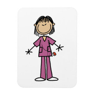 Íman Enfermeira asiática de punho feminino