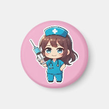 Enfermeira Chibi Original 2.0 - Cuidados de Precis