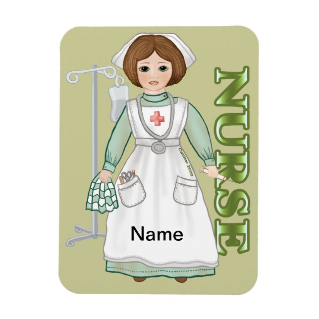 Íman enfermeira curadora (Vertical)