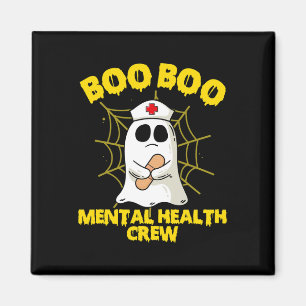 Íman Enfermeira de Halloween Costume Mental Health Nurs