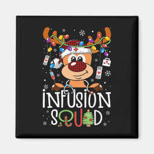 Íman Enfermeira de natal de rena estetoscopia