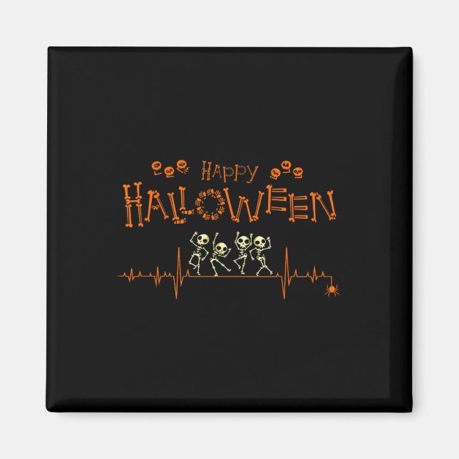 Íman Enfermeira do Doutor Feliz Halloween (Frente)