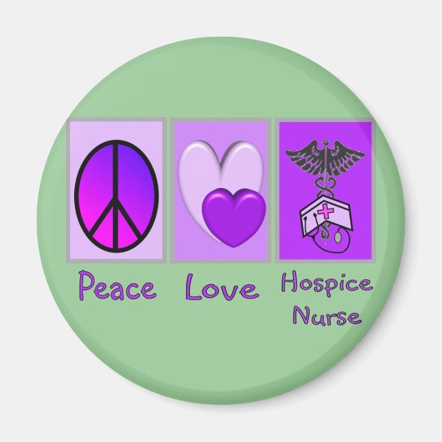Íman Enfermeira do Hospital Peace Love (PURPLE) (Frente)