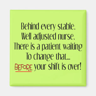 Íman Enfermeira Hilarious Oferece "Por Trás De Cada Enf