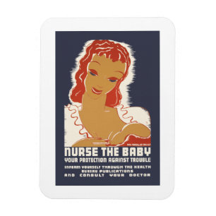 Íman Enfermeira o bebê