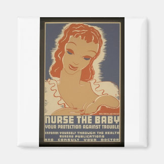 Íman Enfermeira o ímã Bebê