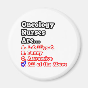 Íman Enfermeira Oncologia Quiz...Piada