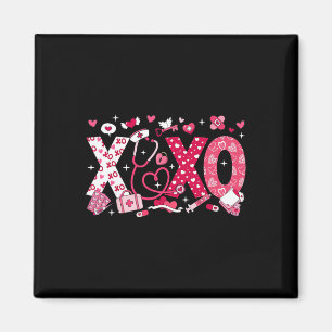 Íman Enfermeira Xoxo Estetoscópio Dia dos Namorados Enf