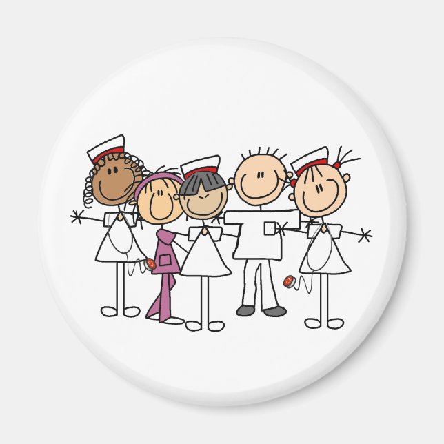 Íman Enfermeiras Semanas de T-shirts e presentes (Frente)