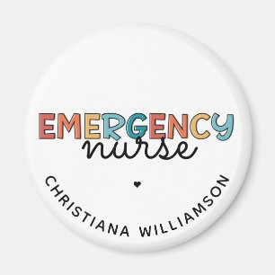 Íman Enfermeiro de Emergência Personalizado Enfermeiro