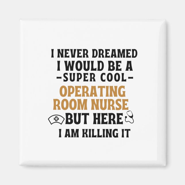 ÍMAN ENFERMEIRO DE SALA DE FUNCIONAMENTO (Frente)