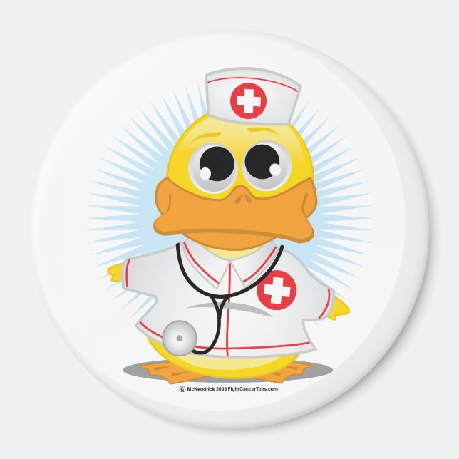 Íman Enfermeiro Duck (Frente)