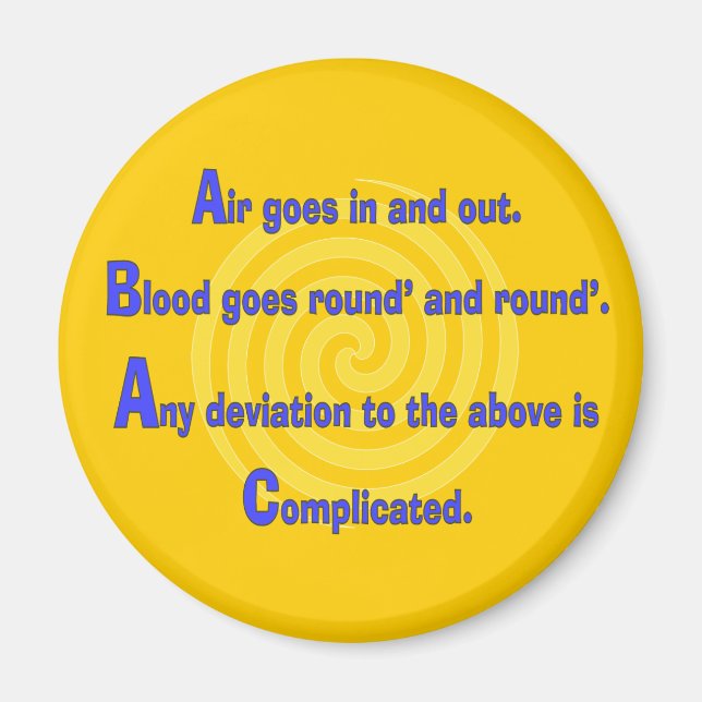 Íman Enfermeiro Enfermeiro Engraçado ou Presentes de Te (Frente)