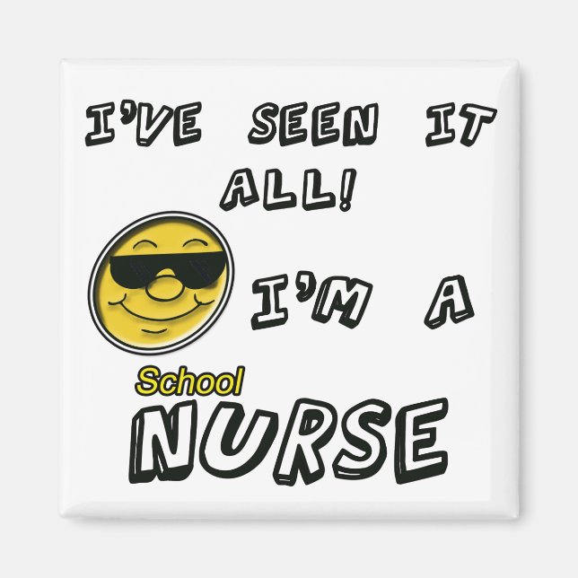 Íman Enfermeiro escolar (Frente)