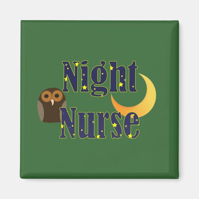 Íman Enfermeiro Noturno (Frente)