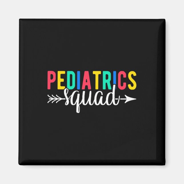 Íman Enfermeiro Pediátrico de Peds na Praça Pediátrica (Frente)
